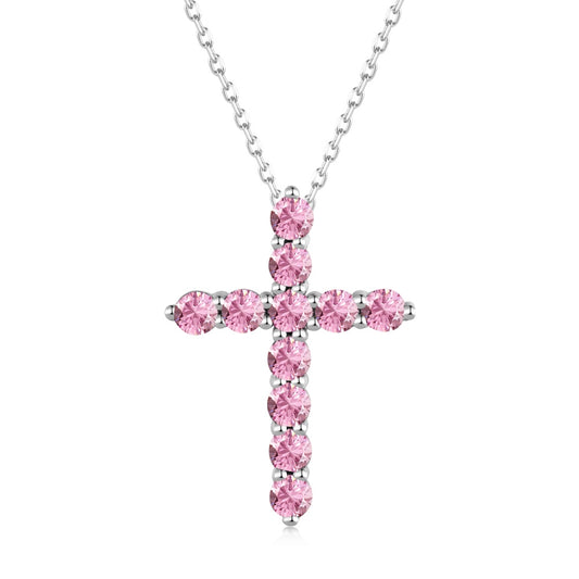 Crystal Cross Necklace