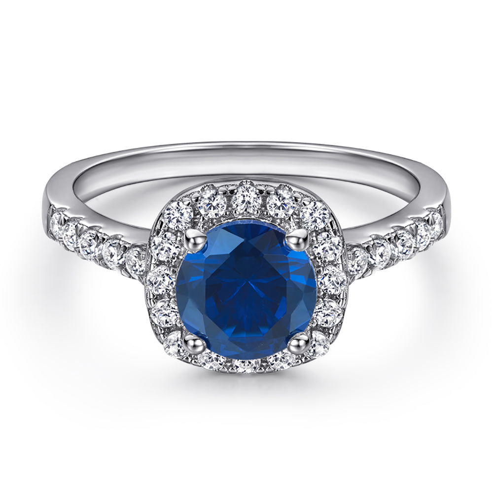 A picture showing a front view of the azul ring