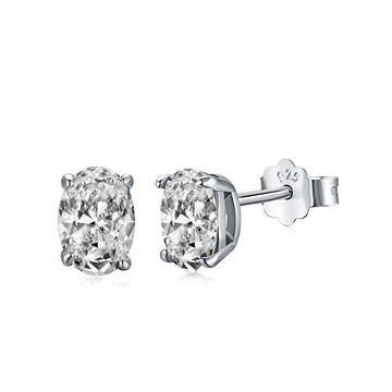 An image showing a display of crystal stud earrings