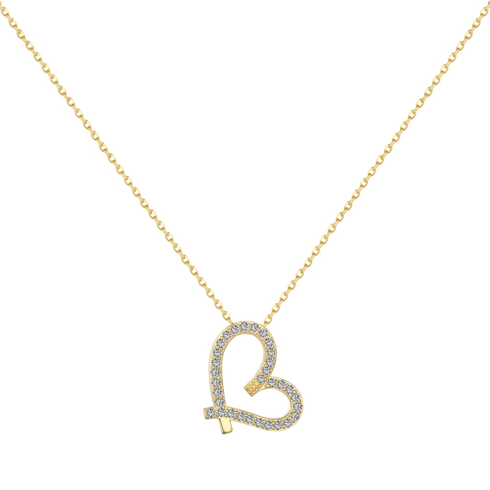 Image of a gold Desire necklace